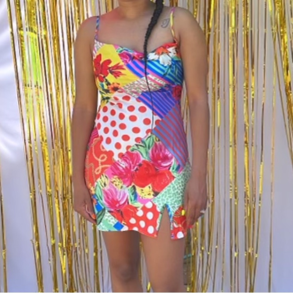 Patchwork Dress